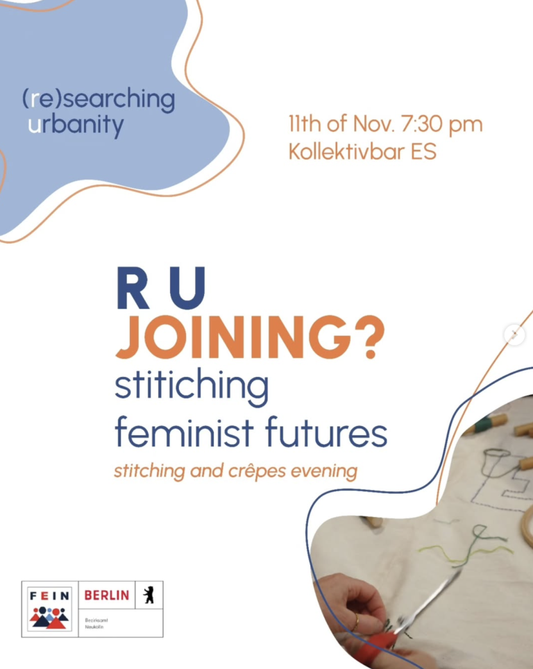 R U Joining stitiching feminist futures